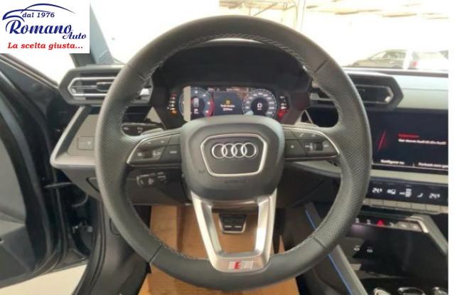 NEW AUDI - A3 Sportback - SPB 35 TDI S tronic Identity Black#TETTO APRIBILE!