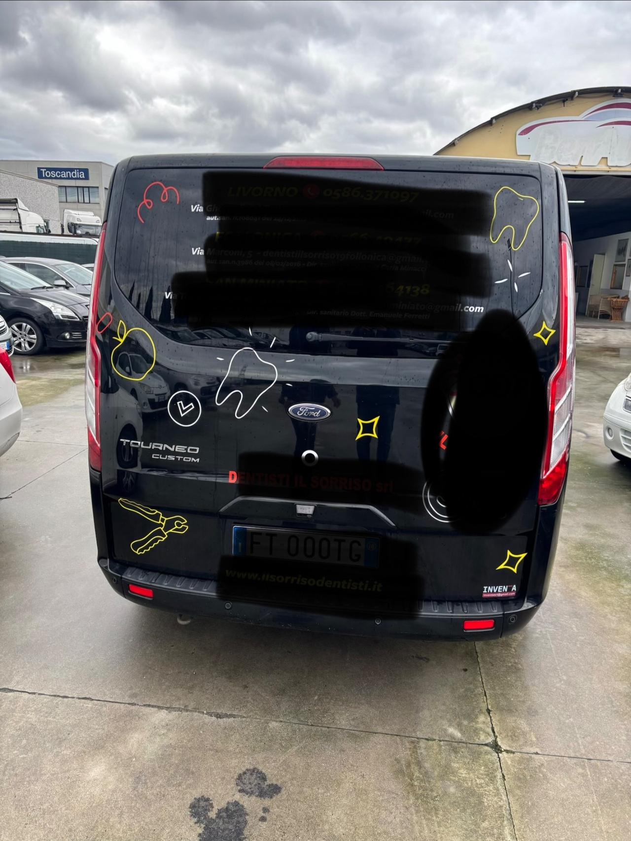 Ford Transit Connect 2.0 Furgone cambio automatico 9 posti pedana elettrica per ehndicap