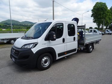FIAT Ducato Maxi35Q 2.3MJT160CV 7posti GRU' Motore Nuovo