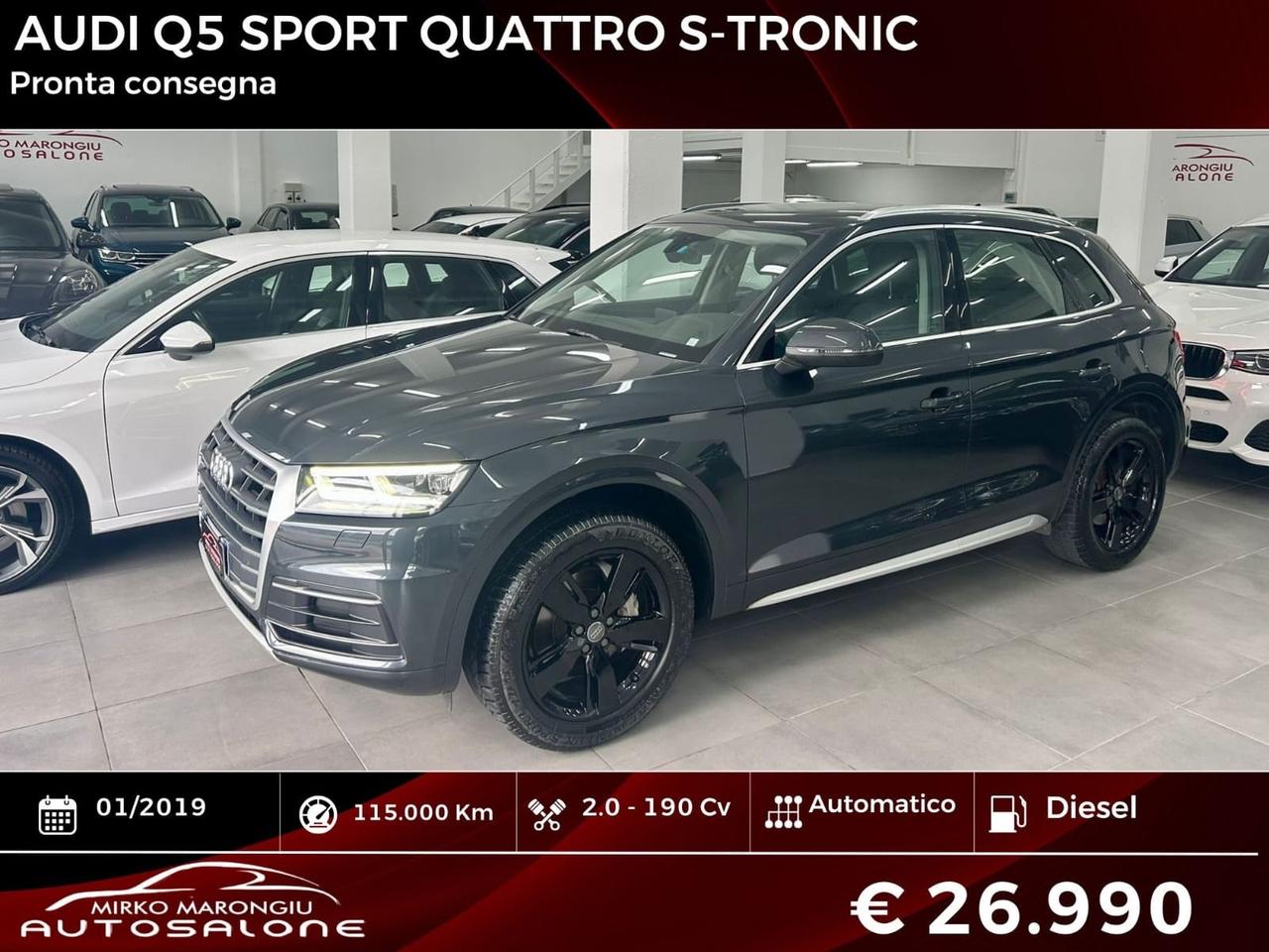 Audi Q5 2.0 TDI 190 CV quattro S tronic FINANZIABILE