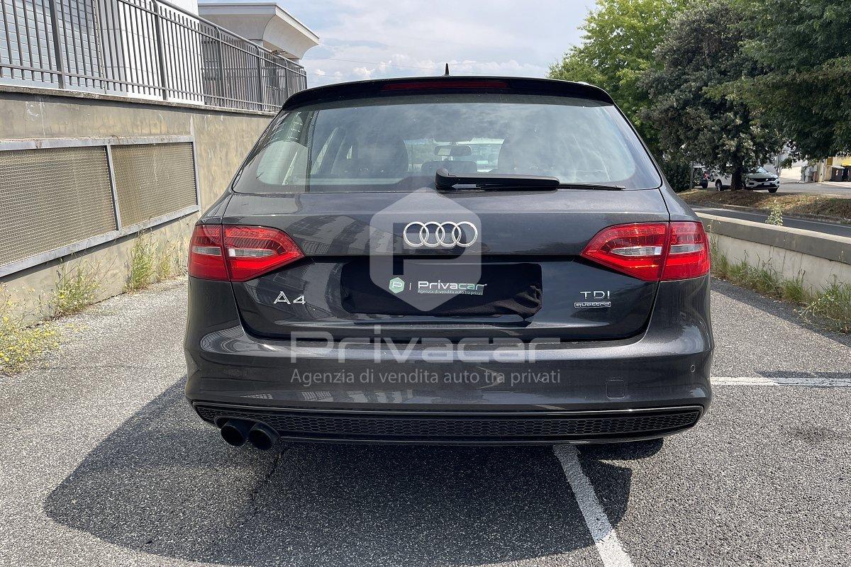 AUDI A4 Avant 2.0 TDI 190 CV clean diesel quattro S tr. Ambiente