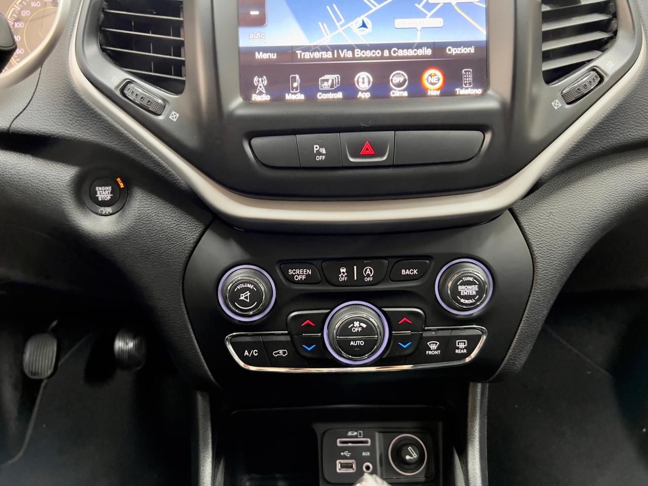 Jeep Cherokee 2.0 Mjt II Limited Strafull Optional