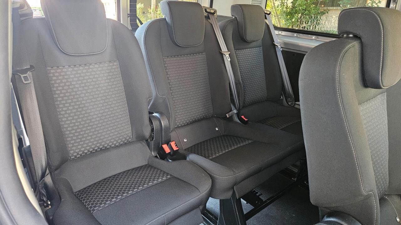Ford Transit Custom 320 2.0 TDCI 130 CV 8 POSTI - DOPPIO CLIMA-GANCIO