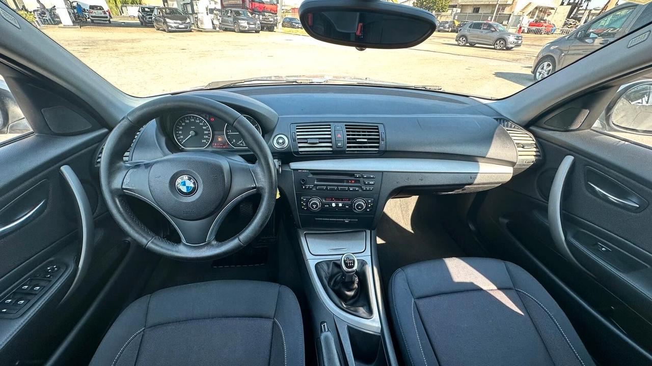 Bmw118d 2.0 D143CV cat 5 porte KM CERTIFICATI-UNICO PROPRIETARIO