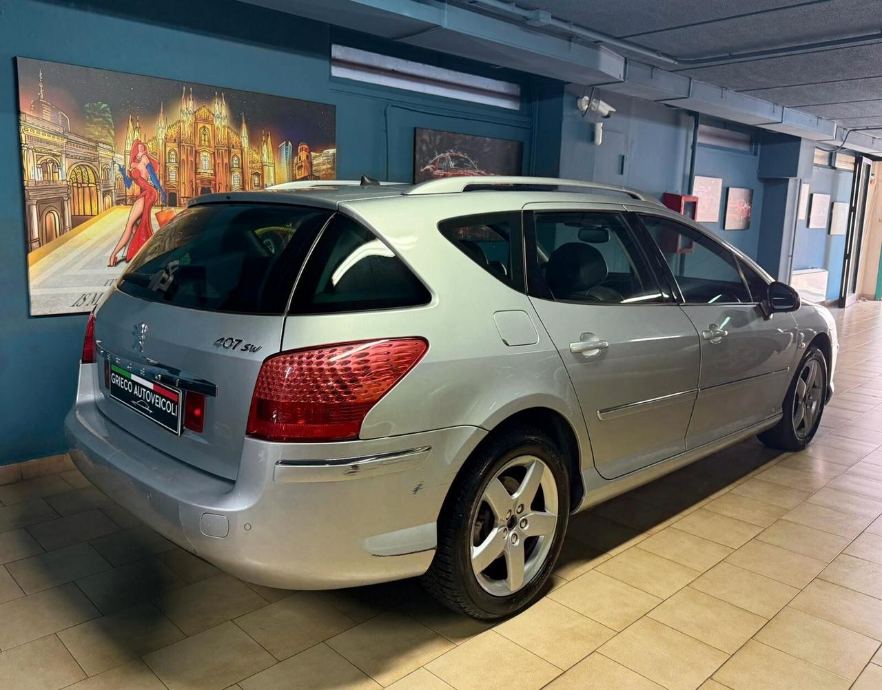 407 2.0CC 163CV PELLE E TETTO PANORAMICO FULL OPTIONAL