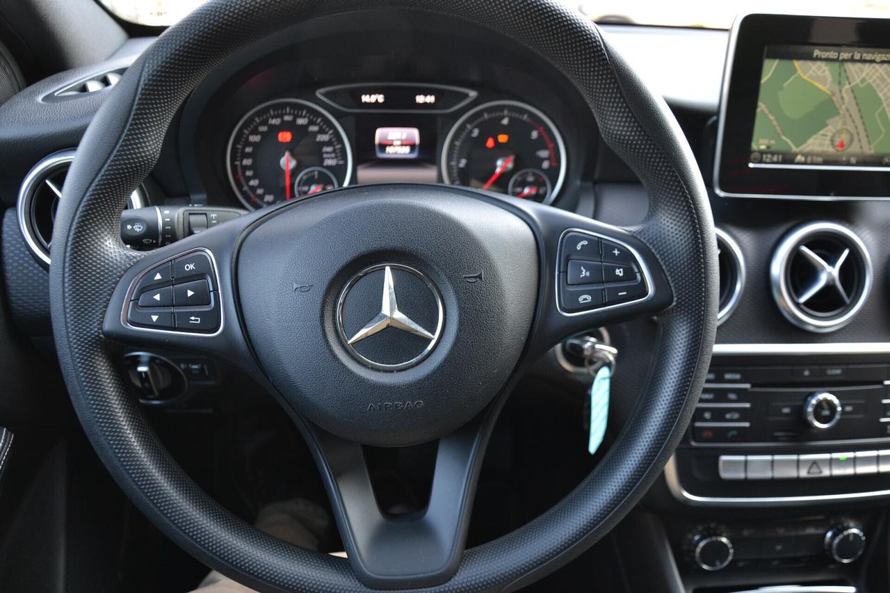 Mercedes-benz A 180 1.5 D 109CV 6M NAVI+PELLE+RCAM+CRUISE+CERCHI+EURO6