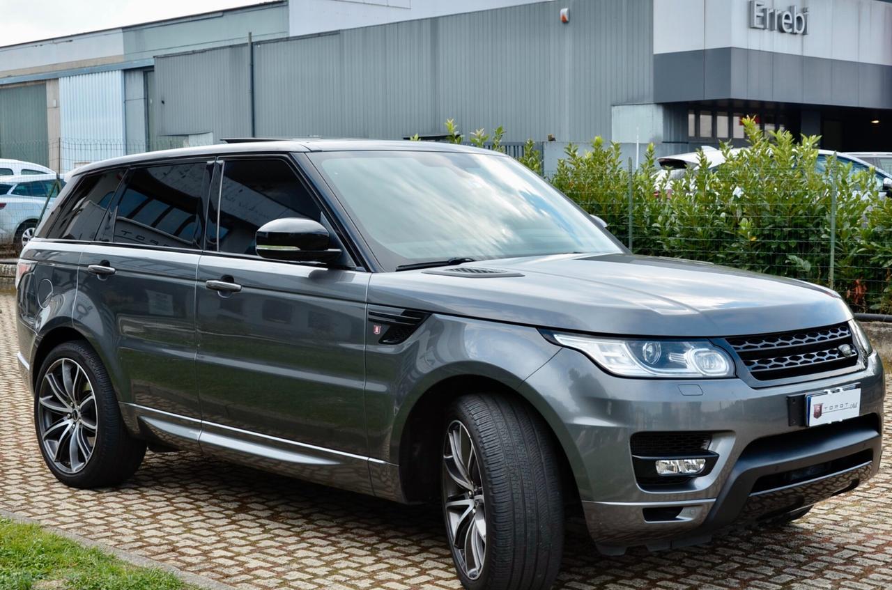 LAND ROVER RANGE ROVER SPORT 3.0 TDV6 HSE DYNAMIC 249cv AUTO, UFF ITALIANA, TETTO, BICOLOR, XENO, 22", NAVI, RETROCAMERA, PERMUTE