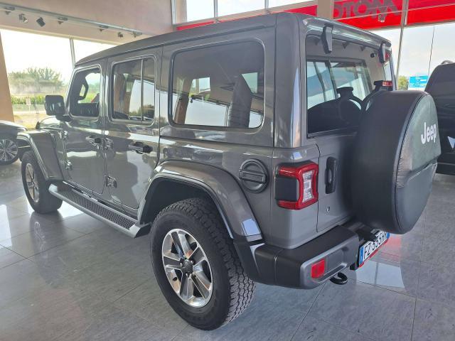 Jeep Wrangler Unlimited 2.2 mjt II 200cv Sahara Auto, Pelle Nera, Tetto elettrico, Fatturabile IVA deducibile