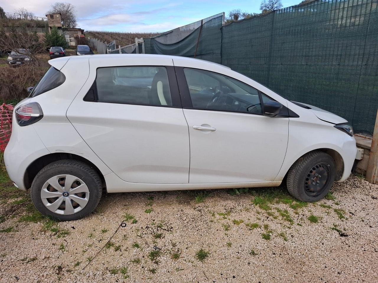 RENAULT ZOE 2021 SENZA BATTERIA POSTERIORE