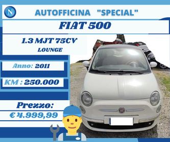 Fiat 500 1.3 Mjt 75cv Lounge