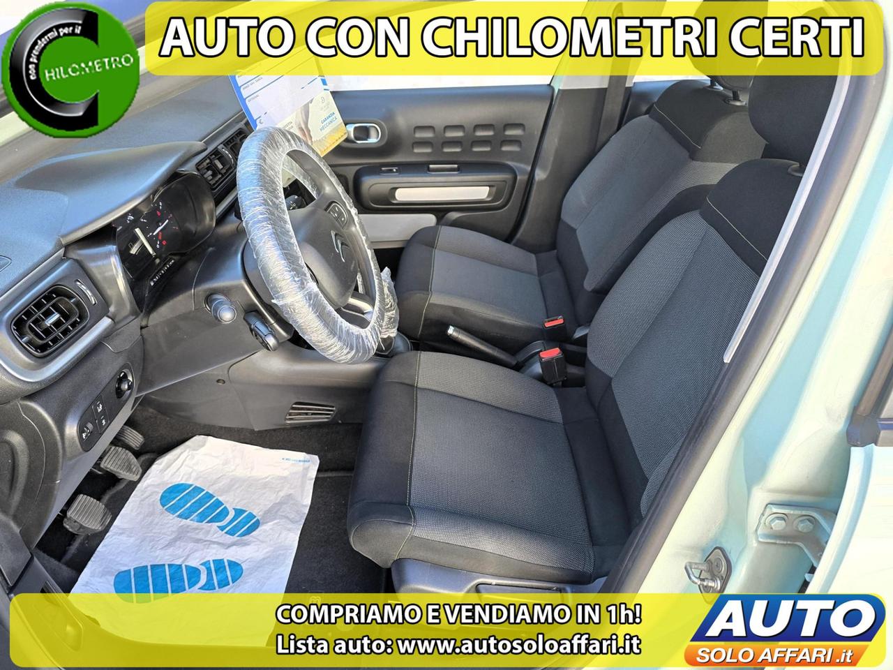 Citroen C3 1.2 FEEL 82CV EURO6D NEOPATENTATI, DISTRIBUZIONE FATTA, TASSO ZERO!!