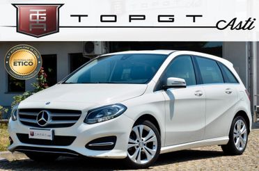 MERCEDES B180 1.6 SPORT 122cv MANUALE, EURO 6B, UFF ITALIANA, SERVICE DIMOSTRABILI, RETROCAMERA, PERMUTE