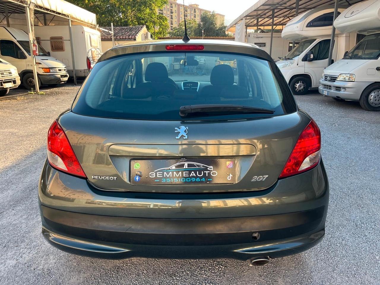Peugeot 207 1.6 HDi 90CV EURO5 12 MESI DI GARANZIA