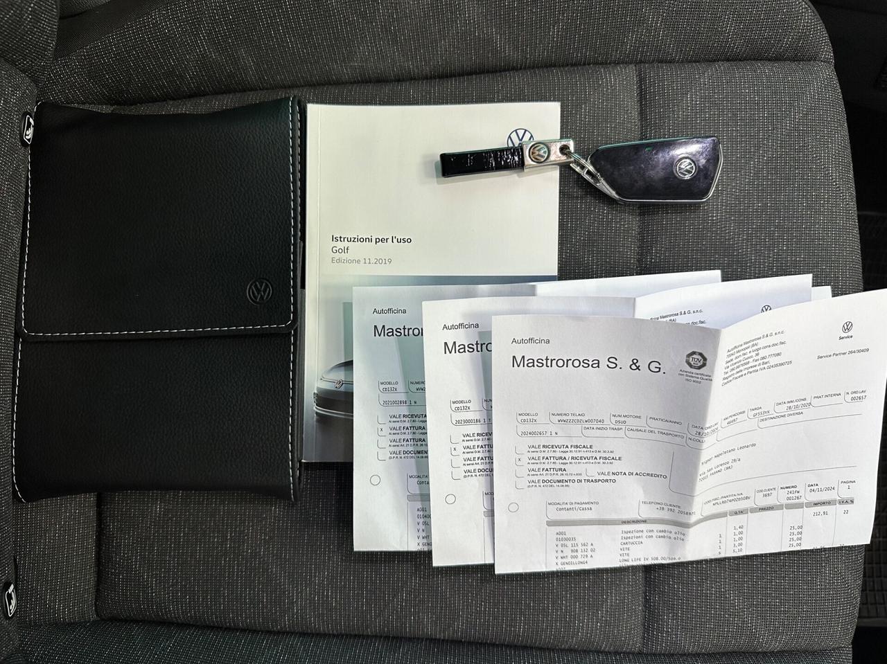 VOLKSWAGEN GOLF 8 2.0 tdi 116 CV UNIPRO