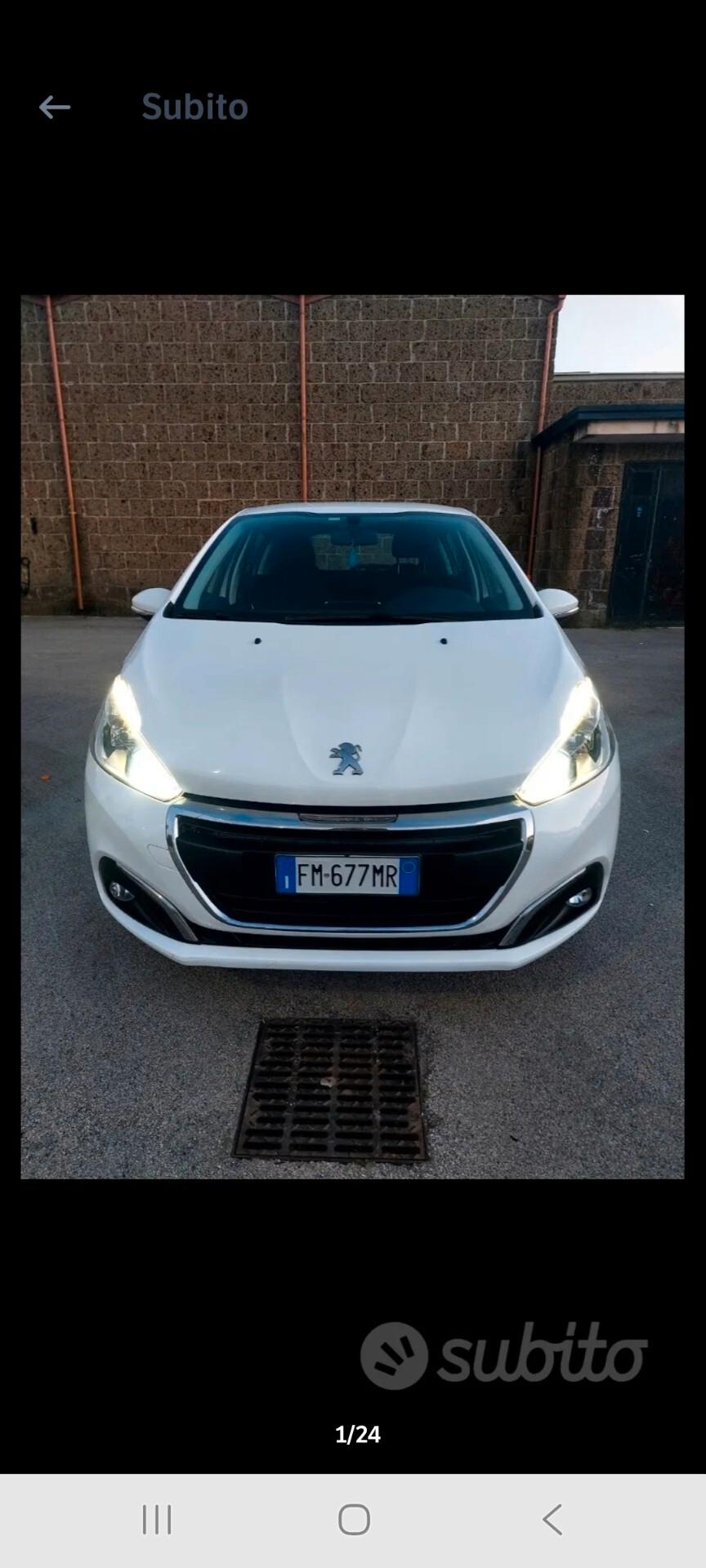 Peugeot 208 1.6 diesel 87 mila km anno 2018