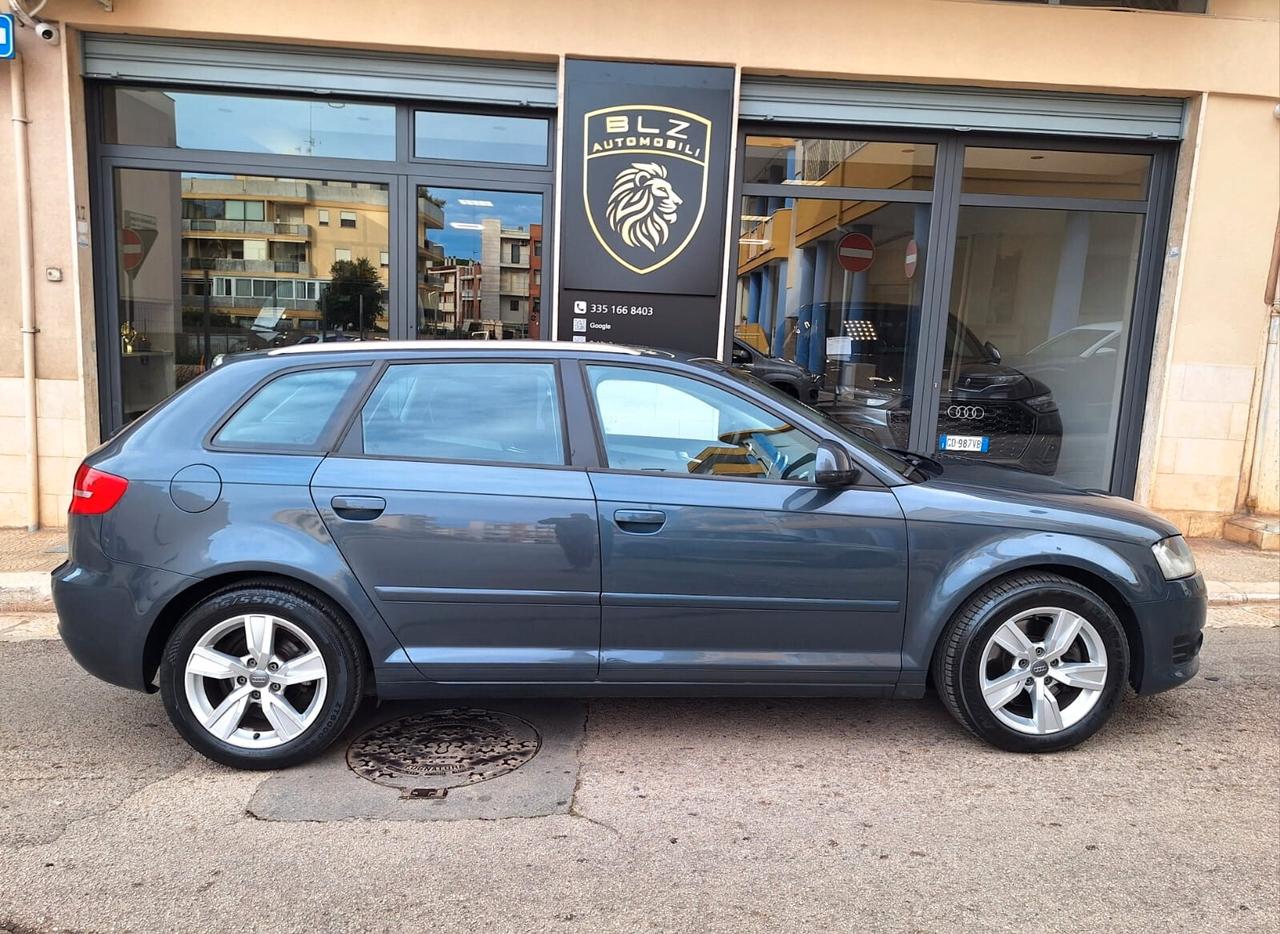 Audi A3 SPB 2.0 TDI 170 CV F.AP. S tronic Attraction