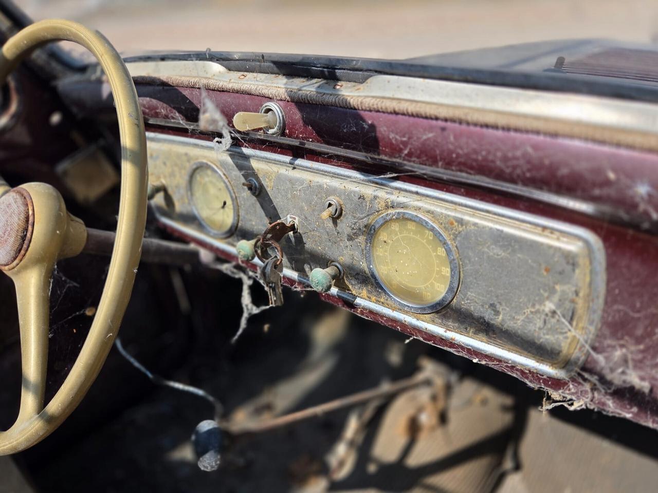 Fiat Topolino 500C BELVEDERE METALLICA -DA RESTAURO-