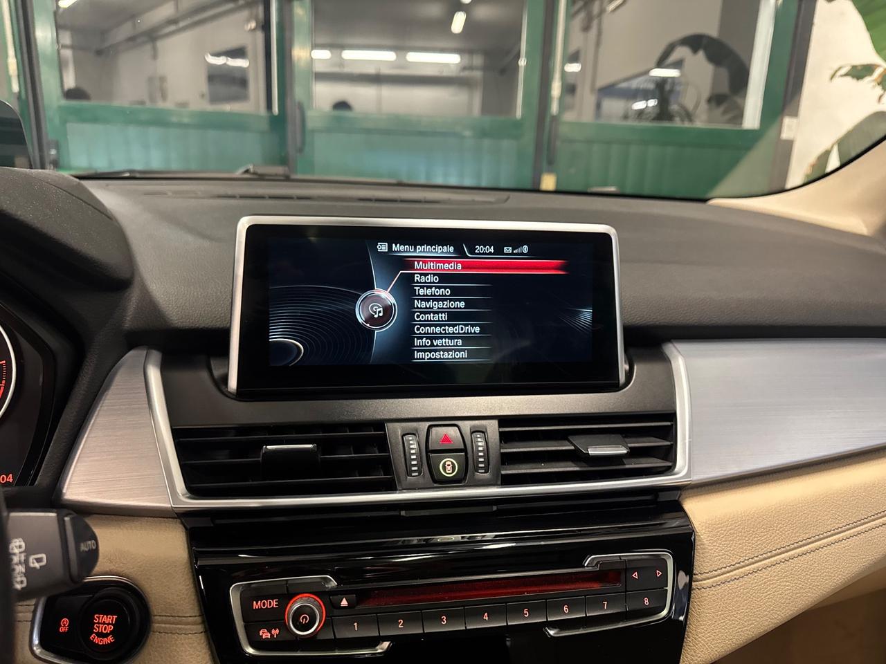 Bmw 2er Active Tourer 218d Luxury Tetto, Head display FULL