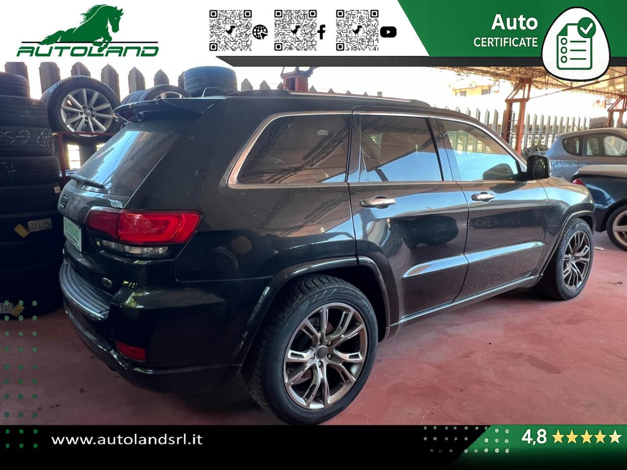 Jeep Grand Cherokee 3.0 crd V6 Overland 250cv auto
