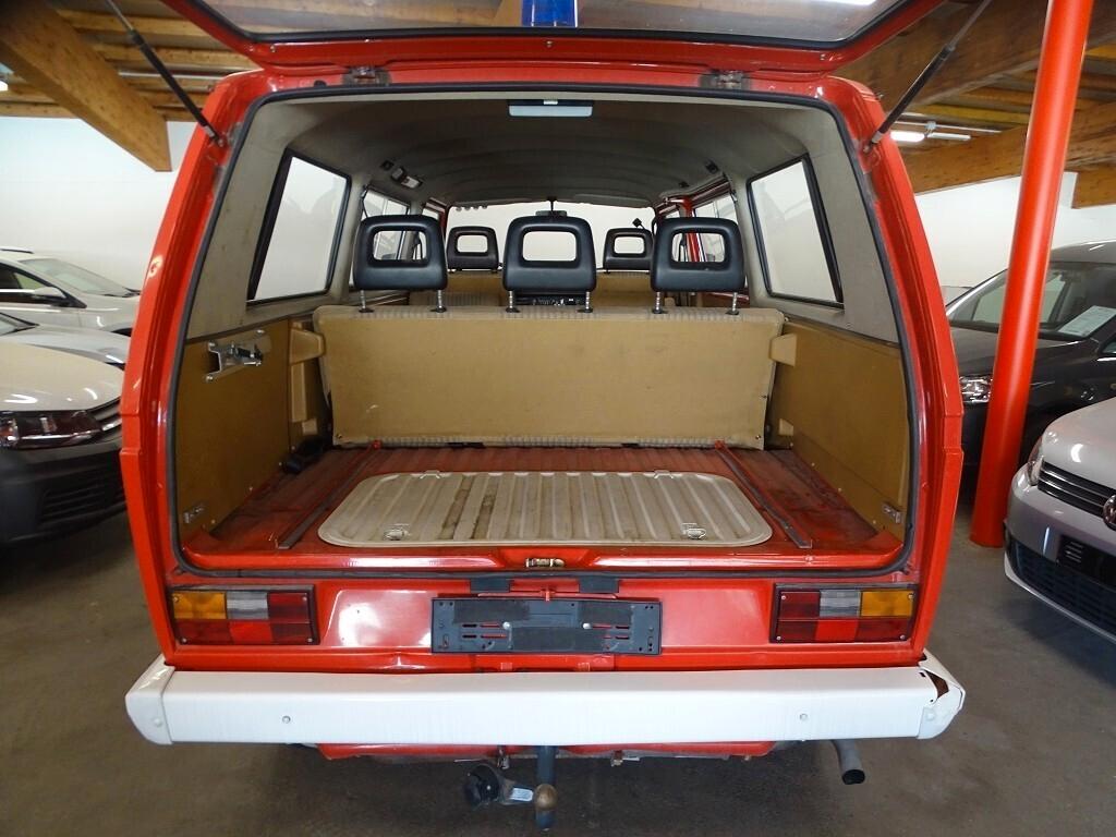 VW T3 Multivan 1.9 4x4 marce ridotte blocco differenziale 6 posti ex-vigili del fuoco