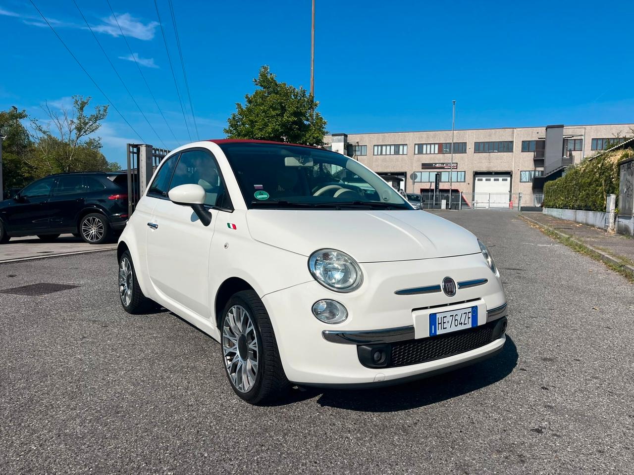 Fiat 500 1.2 benz cabrio solo 59.000 km