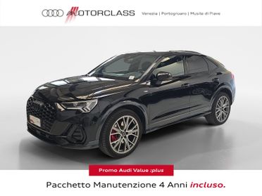Audi Q3 sportback 45 2.0 tfsi 245cv identity black quattro s tronic