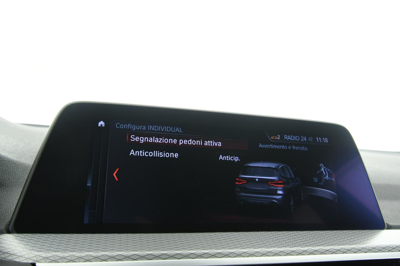 BMW X3 xdrive20d mhev 48V Msport auto CAMERA 360+APPLE CARPLAY+BI-LED