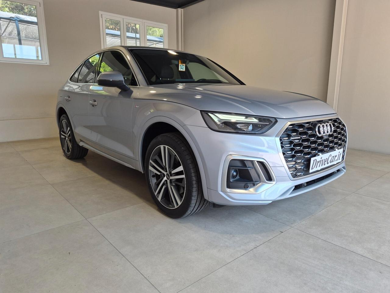 Audi Q5 SPORTBACK 40 TDI MHEV S LINE EDITION QUATTRO S-TRONIC AUTO UFFICIALE AUDI 1 PROPRIETARIO