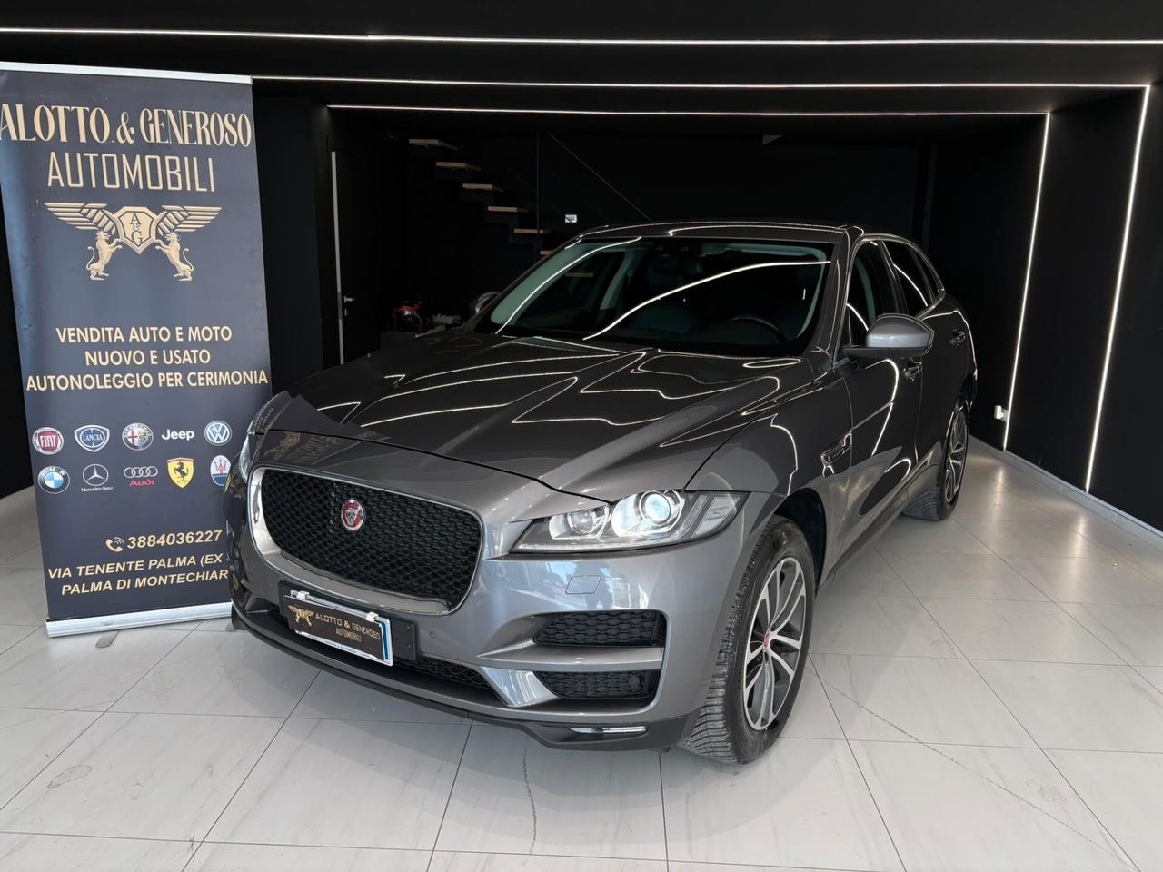 Jaguar F-Pace 2.0 D 180 CV AWD PRESTIGE