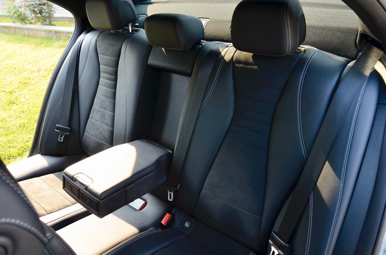 MERCEDES-BENZ E 220d PREMIUM AMG LINE 194cv AUTO, UFF ITALIANA, SERVICE MERCEDES, EURO 6C, HI-FI BURMESTER, MULTIBEAM, RETRO 360°, PERMUTE