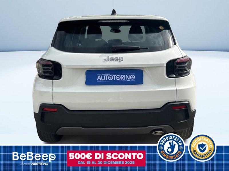 Jeep Avenger 1.2 TURBO LONGITUDE FWD 100CV