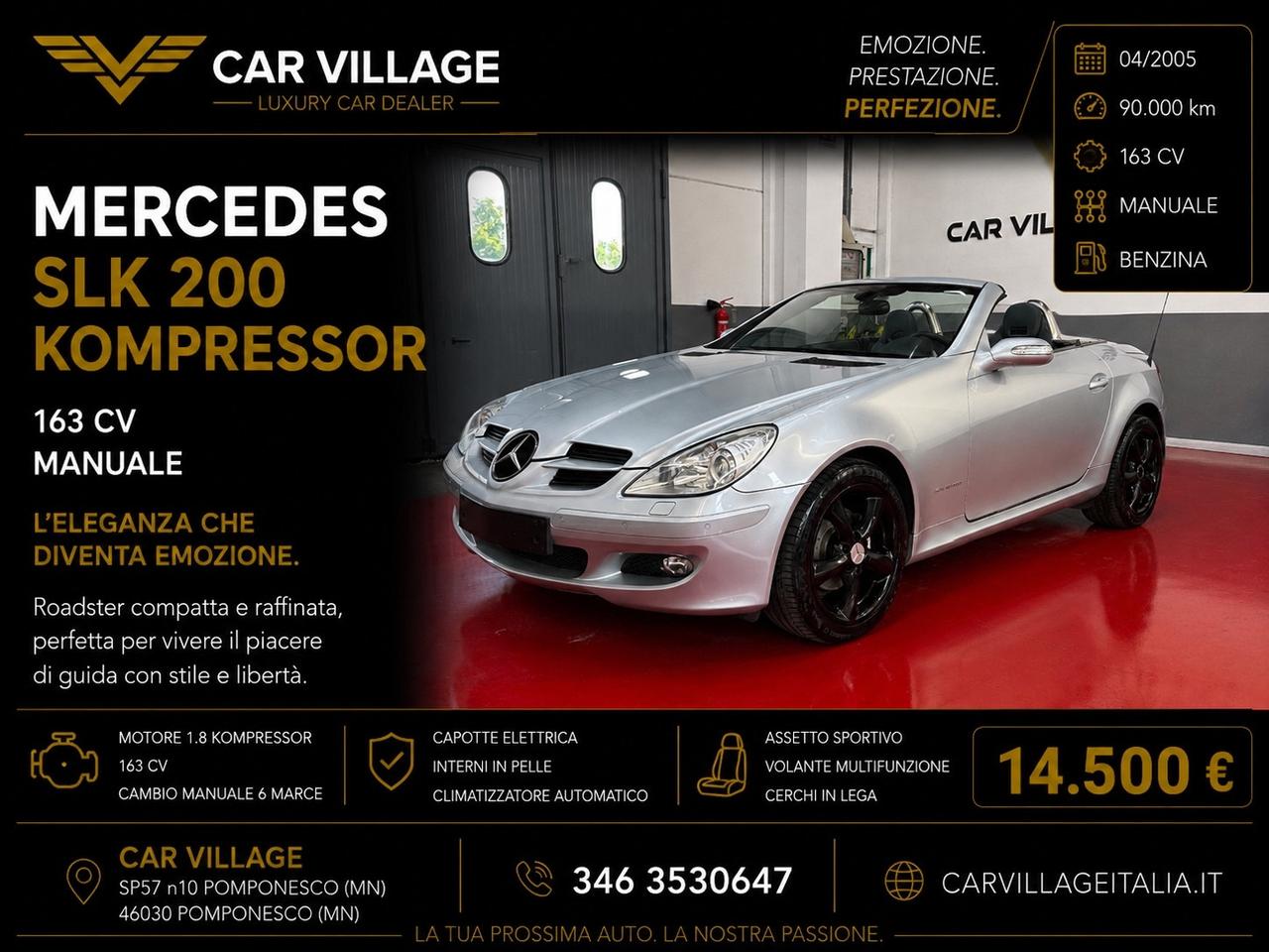 Mercedes-benz SLK 200 Kompressor cat