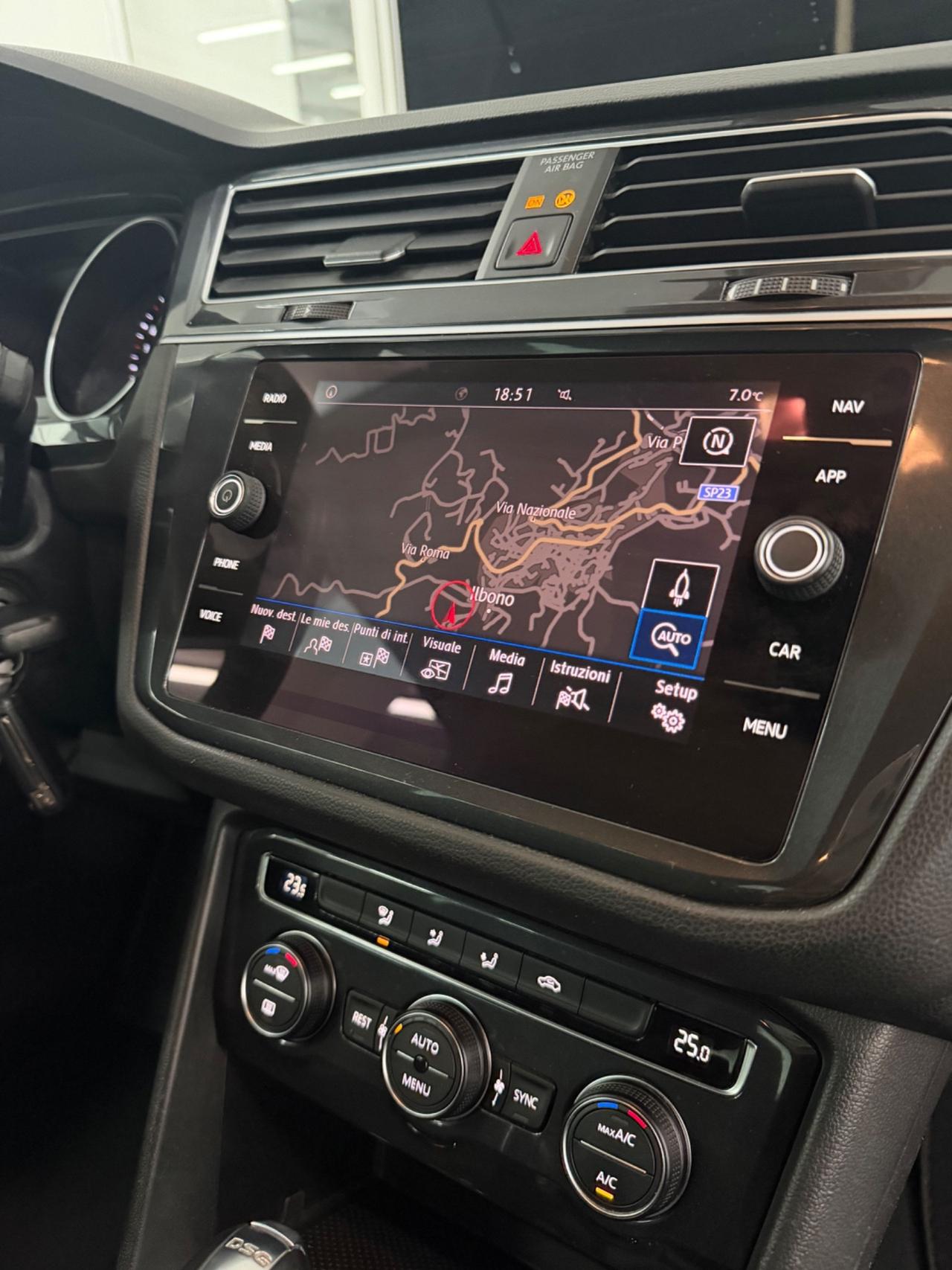 VW TIGUAN SPORT 2.0 150 Cv TDI SCR DSG FINANZIABILE