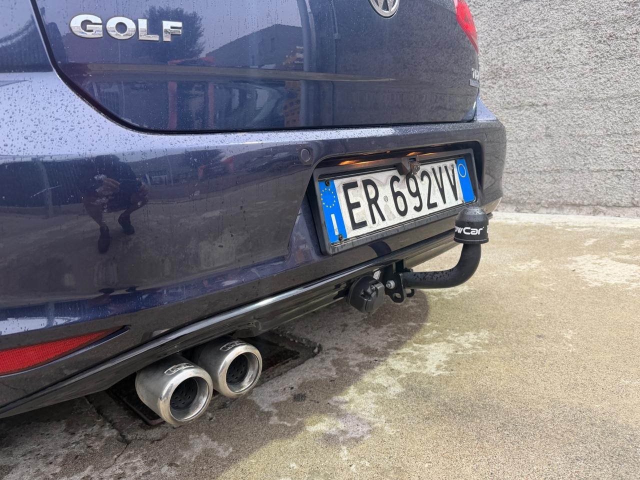VW GOLF 7 2017 1.6TDI GANCIO TRAINO 1500KG