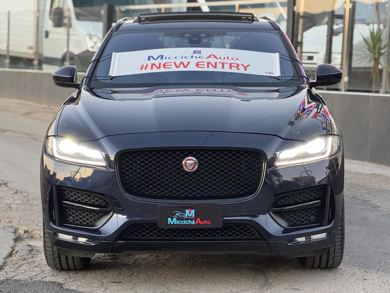 JAGUAR F-PACE 20D 180 CV R-SPORT STRAFULL TETTO IVA R20