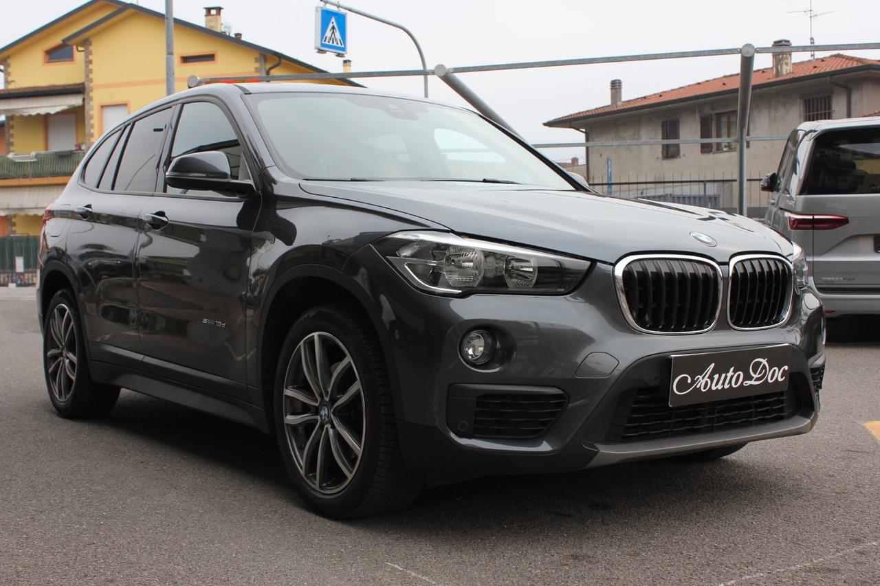 Bmw X1 sDrive 18d auto PDC ANT/POST CERCHI DA 18 VETRI OSCURATI