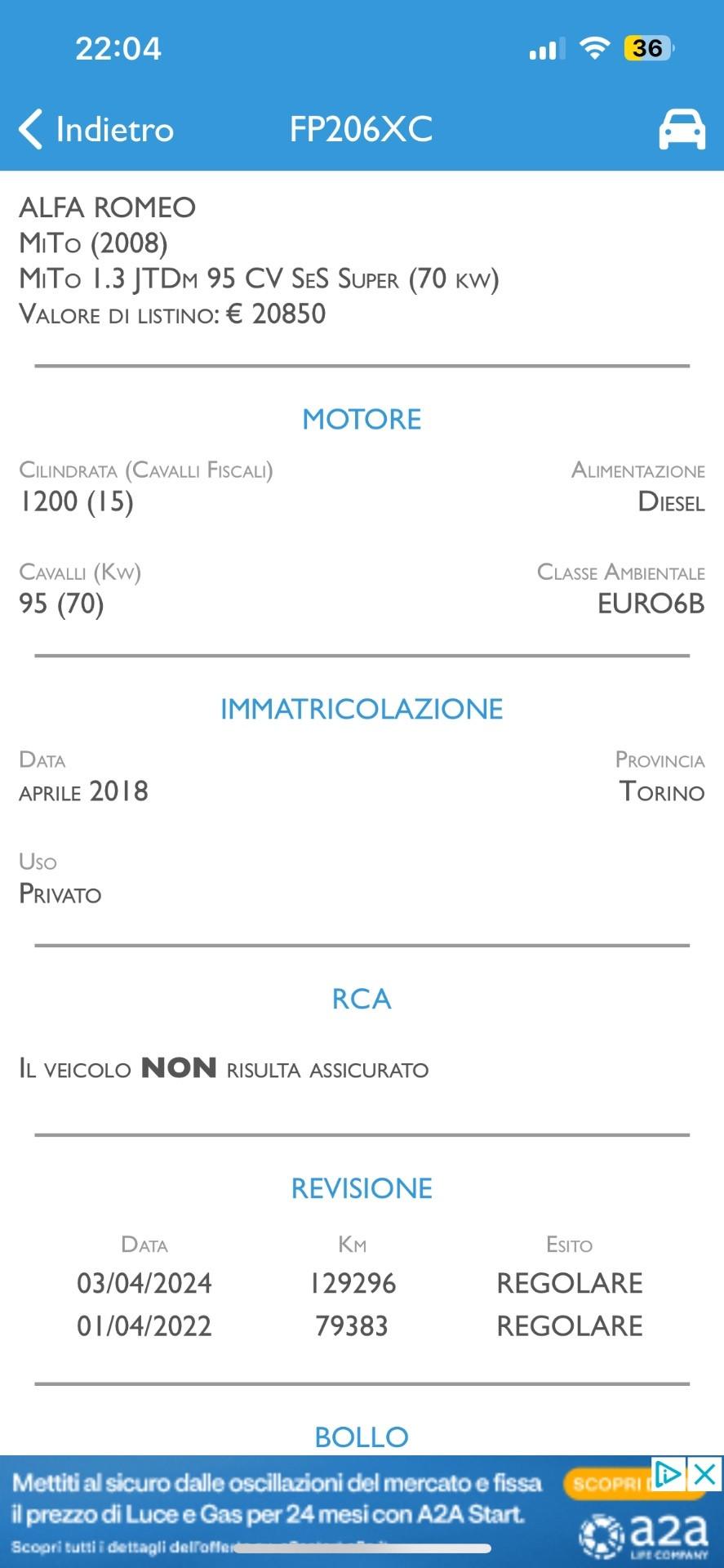 Alfa Romeo MiTo 1.3 JTDm 90 CV S&S Urban