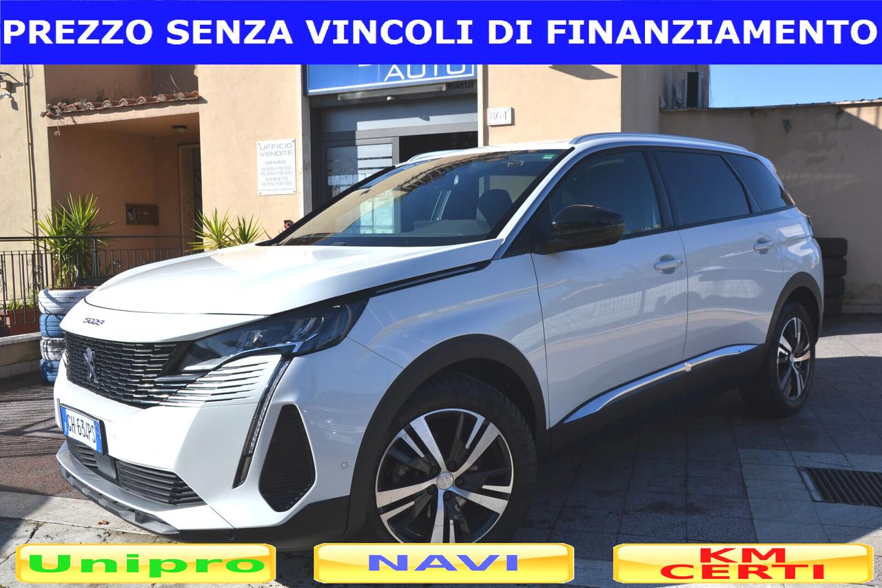 Peugeot 5008 1.5 HDi 130CV 7POSTI AUT.+NAV+LED+RCAM+PELLE+PDC