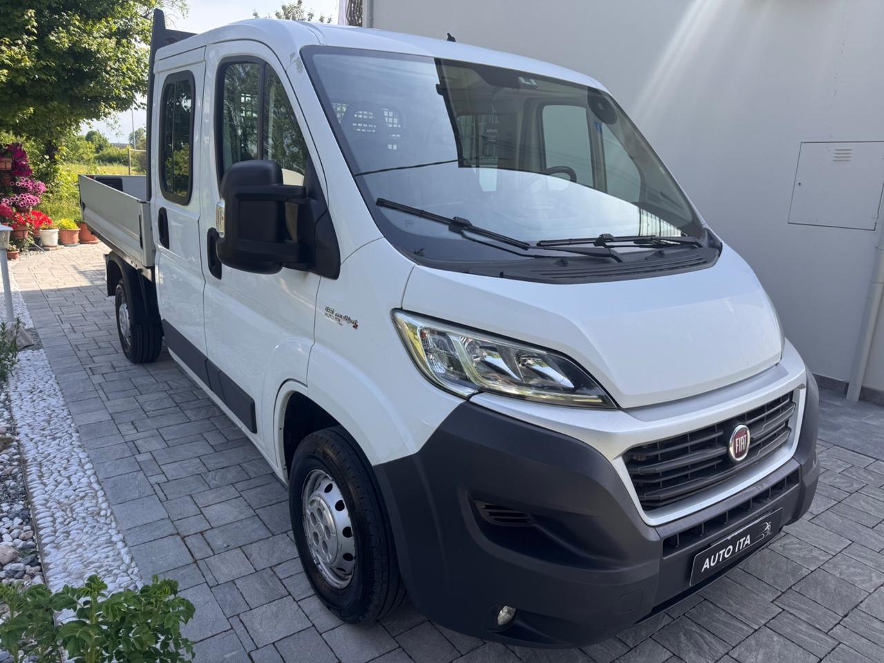 Fiat Ducato 2.3 Mjet 16V 115CV Cassone a sponde abbattibili doppia cabina OK NEOPATENTATI