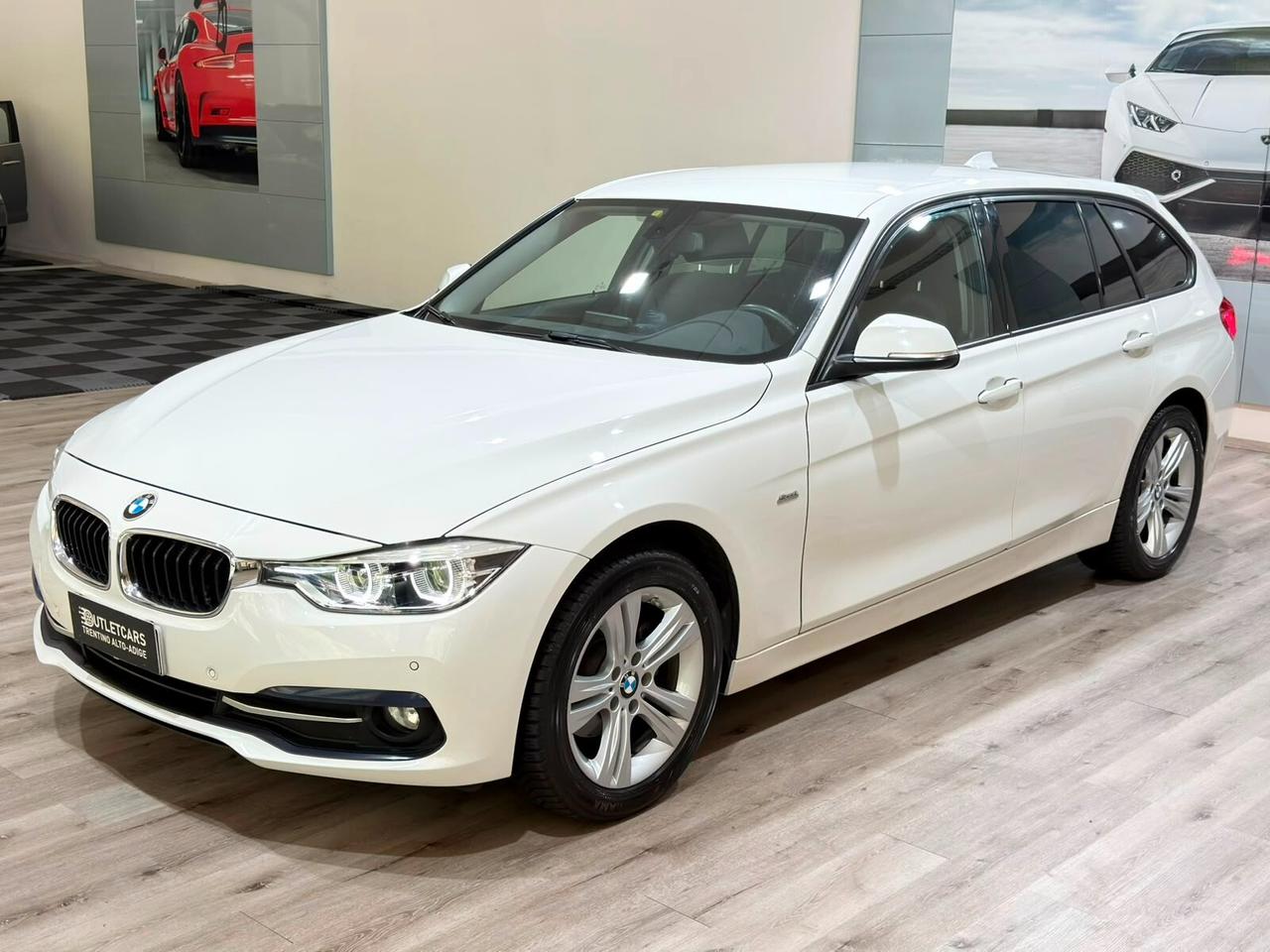 BMW 318D TOURING XDRIVE 2.0 150cv GANCIO TRAINO
