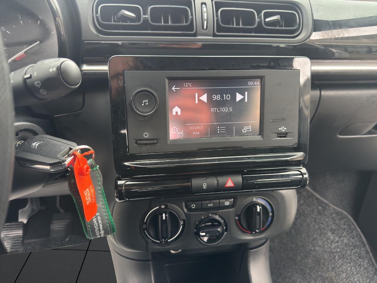 CITROEN C3 VAN 2 POSTI 1.5 B.HDI 100 CV 6 MARCE-CRUISE-