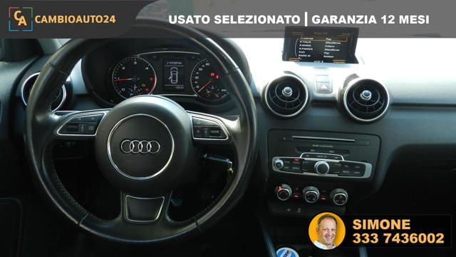 AUDI A1 SPB 1.6 TDI 116 CV Admired+Sline Esterno Cerchi17°