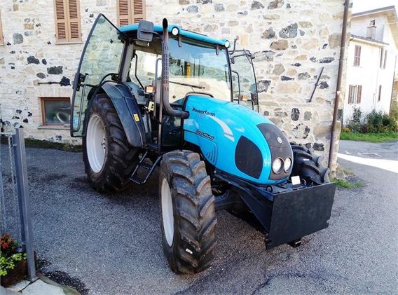 LANDINI POWER FARM 85 TURBO ATTACCO LAMA DA NEVE ,