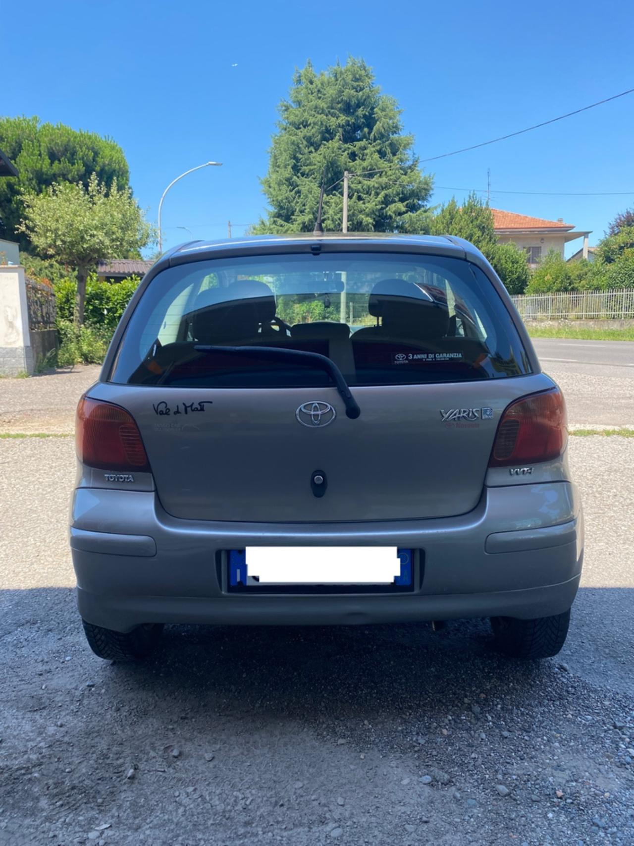 Toyota Yaris 1.0i 16V cat 3 porte Sol Blue