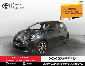 Toyota Aygo Connect 1.0 VVT-i 72 CV 5 porte x-fun