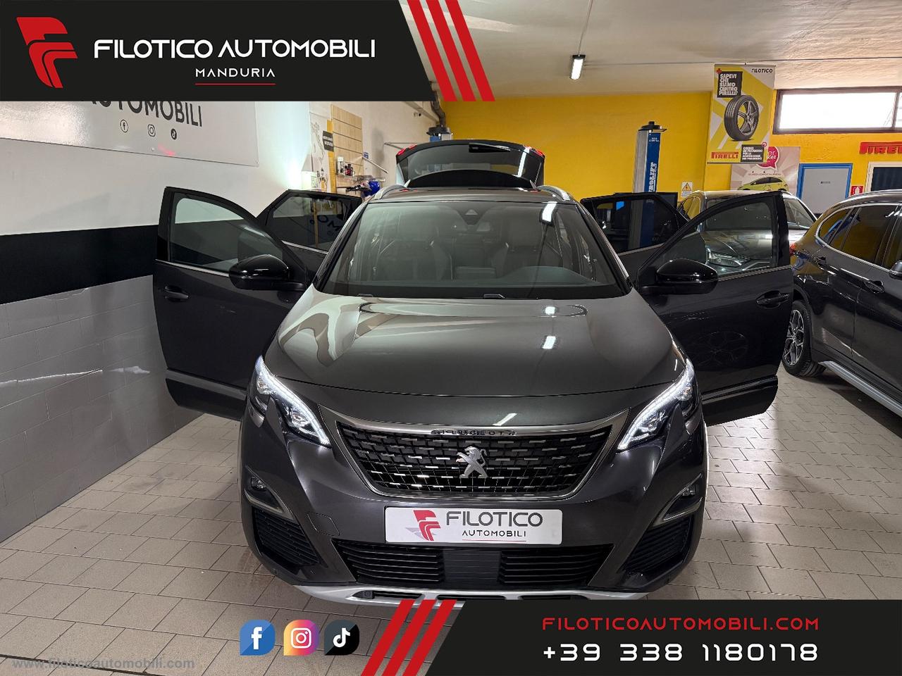 PEUGEOT 3008 BlueHDi 130 S&S EAT8 GT Line LUCI AMBIENT - FULL LED