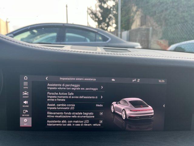 PORSCHE 992 Carrera 4S *ASSE STERZ. *ACC *MATRIX *TETTO *PDCC