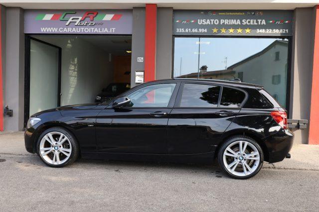BMW 118 d 5p. Sport Automatica F20 Pelle ROSSA Cartier 18"
