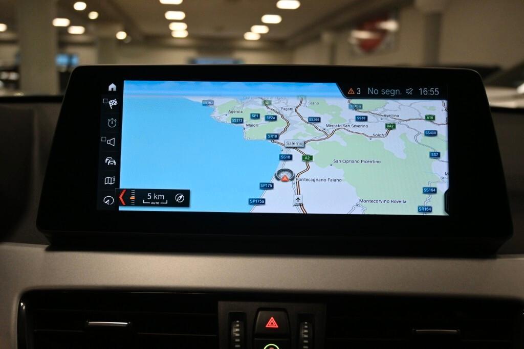 BMW X1 16D 115CV S-DRIVE 6M. BUSINESS ADVANTAGE ( FARI LED - HEAD-UP DISPLAY - AMBIENT LIGHTS - NAVI - PARK ASSISTANT - PELLE - TELECAMERA POST. )