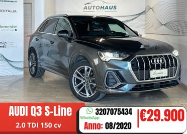 Audi Q3 2.0 TDI 150 Cv S Line S-Tronic